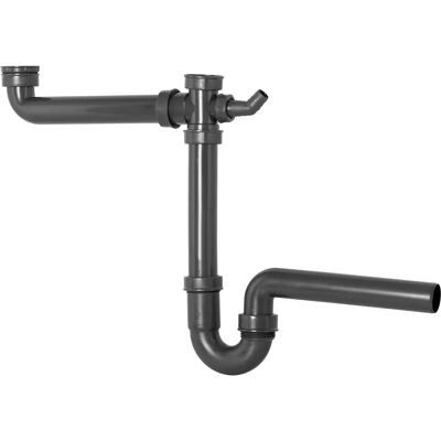 CORNAT Recyled Plastic Siphon - 1 1/2" IG, Ø 40 mm - Siphon CORNAT Recyled Plastic Siphon - 1 1/2" IG, Ø 40 mm - Siphon
