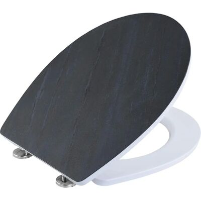 CORNAT WC-Sitz - Anthrazit - SoftClose - Duroplast CORNAT WC-Sitz - Anthrazit - SoftClose - Duroplast