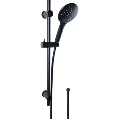 CORNAT Black Shower Set with Anti-Scale, 3 Modes - Shower System CORNAT Black Shower Set with Anti-Scale, 3 Modes - Shower System