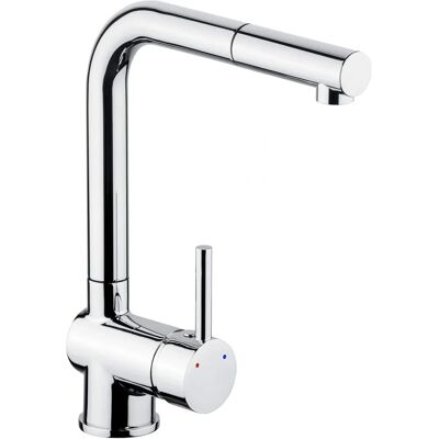 Rubinetto da Cucina CORNAT Livenne - Ottone, Argento, Girevole 360° Rubinetto da Cucina CORNAT Livenne - Ottone, Argento, Girevole 360°