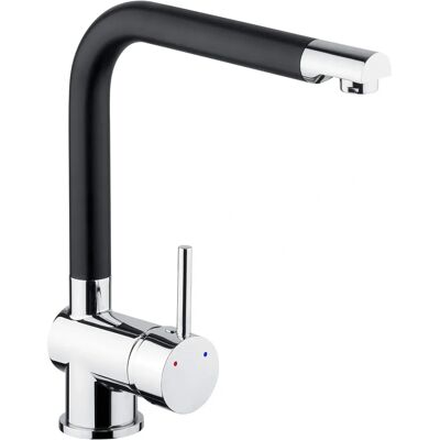 CORNAT Solana Kitchen Faucet - Brass, Silver, 360° Swivel, Made in Germany CORNAT Solana Kitchen Faucet - Brass, Silver, 360° Swivel, Made in Germany