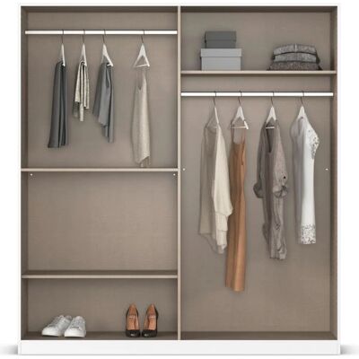 RAUCH Maika Weiß Schlafzimmer-Set - Komplettzimmer (3-tlg.) RAUCH Maika Weiß Schlafzimmer-Set - Komplettzimmer (3-tlg.)