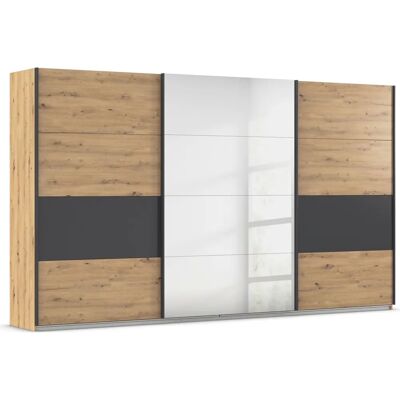 RAUCH Cortona Schwebetürenschrank - 3-türig, 360cm breit, 210cm hoch RAUCH Cortona Schwebetürenschrank - 3-türig, 360cm breit, 210cm hoch