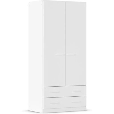 Rauch Prandon B Kleiderschrank - 2 Schubladen, Drehtüren - Schrank Rauch Prandon B Kleiderschrank - 2 Schubladen, Drehtüren - Schrank