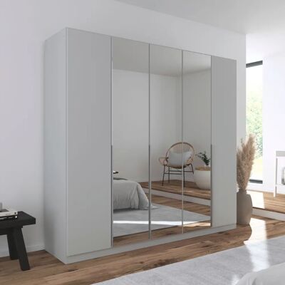 rauch ORANGE AGORDO Kleiderschrank - 5 Einlegeböden, Spiegeltüren - Deutschland rauch ORANGE AGORDO Kleiderschrank - 5 Einlegeböden, Spiegeltüren - Deutschland