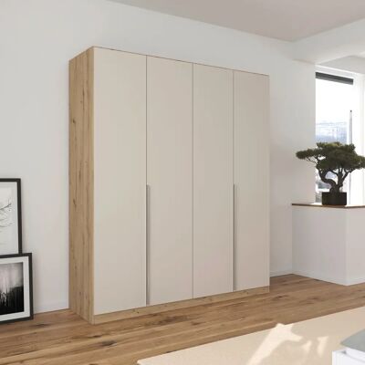 RAUCH AGORDO Kleiderschrank - 4 Böden, 2 Stangen, 181x54x210cm RAUCH AGORDO Kleiderschrank - 4 Böden, 2 Stangen, 181x54x210cm