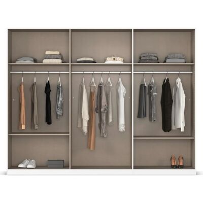 Rauch AGORDO Kleiderschrank - Verstellbare Regale, Spiegeltüren, Made in Germany Rauch AGORDO Kleiderschrank - Verstellbare Regale, Spiegeltüren, Made in Germany