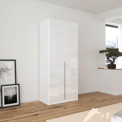 RAUCH Agordo Kleiderschrank mit Glasfront - Alpinweiß RAUCH Agordo Kleiderschrank mit Glasfront - Alpinweiß