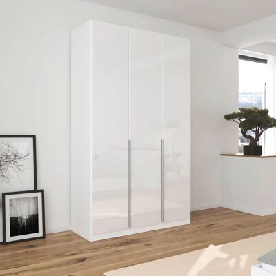 RAUCH Agordo Kleiderschrank - 229cm Hoch, 136cm Breit, Glastür RAUCH Agordo Kleiderschrank - 229cm Hoch, 136cm Breit, Glastür