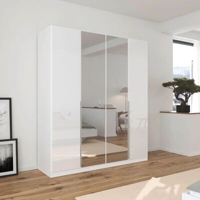 RAUCH Agordo Kleiderschrank mit Glasfront - 181x210x54 cm RAUCH Agordo Kleiderschrank mit Glasfront - 181x210x54 cm