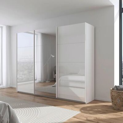 RAUCH Agordo Kleiderschrank mit Glasfront - 3 Türen, 210x271cm RAUCH Agordo Kleiderschrank mit Glasfront - 3 Türen, 210x271cm