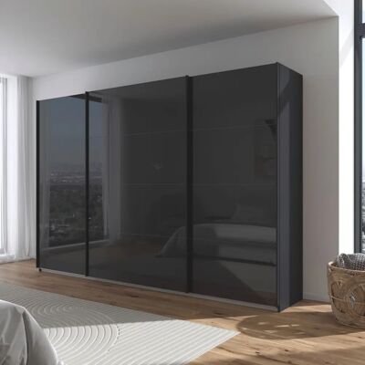 RAUCH Agordo Kleiderschrank mit Glasfront - 3-Türen, 6 Regale RAUCH Agordo Kleiderschrank mit Glasfront - 3-Türen, 6 Regale