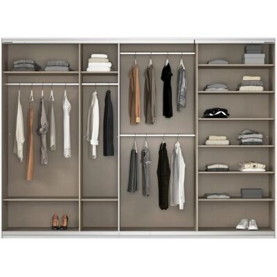 RAUCH Agordo Schwebetürenschrank - Glasfront - 315cm RAUCH Agordo Schwebetürenschrank - Glasfront - 315cm