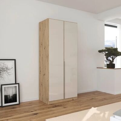 RAUCH Agordo Kleiderschrank - Glasfront - 91x210cm RAUCH Agordo Kleiderschrank - Glasfront - 91x210cm