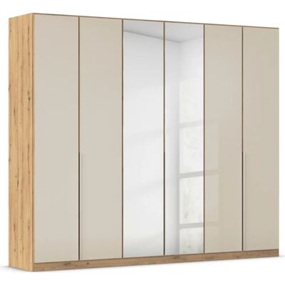 Rauch AGORDO Kleiderschrank - 6-türig, Braun, 271cm breit Rauch AGORDO Kleiderschrank - 6-türig, Braun, 271cm breit
