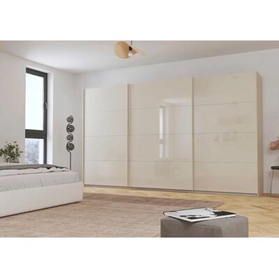 Rauch Orange - Agordo - Beige - Glasfront - Kleiderschrank Rauch Orange - Agordo - Beige - Glasfront - Kleiderschrank