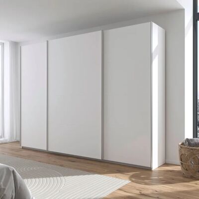 RAUCH AGORDO Kleiderschrank - 3-Türen Schiebetürenschrank, Weiß, 315x229x62cm RAUCH AGORDO Kleiderschrank - 3-Türen Schiebetürenschrank, Weiß, 315x229x62cm