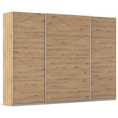 Rauch AGORDO Kleiderschrank - 3 Schiebetüren - Eiche Artisan Rauch AGORDO Kleiderschrank - 3 Schiebetüren - Eiche Artisan
