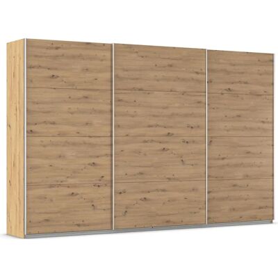 RAUCH Agordo Kleiderschrank - 3-türiger Schiebetürenschrank, Eiche Artisan RAUCH Agordo Kleiderschrank - 3-türiger Schiebetürenschrank, Eiche Artisan