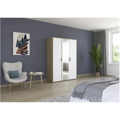 RAUCH Voyager Weiß 3-türiger Kleiderschrank - Kleiderschrank RAUCH Voyager Weiß 3-türiger Kleiderschrank - Kleiderschrank
