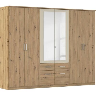 RAUCH BURANO Kleiderschrank - 6-türiger Moderner Schrank RAUCH BURANO Kleiderschrank - 6-türiger Moderner Schrank