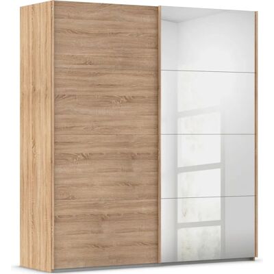 RAUCH Evelyn Kleiderschrank - Spiegel, Braun, 201cm x 223cm x 68cm RAUCH Evelyn Kleiderschrank - Spiegel, Braun, 201cm x 223cm x 68cm