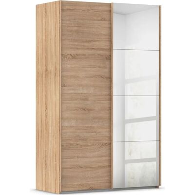 RAUCH Evelyn Eiche Sonoma 2-türiger Spiegelschrank - Schrank RAUCH Evelyn Eiche Sonoma 2-türiger Spiegelschrank - Schrank