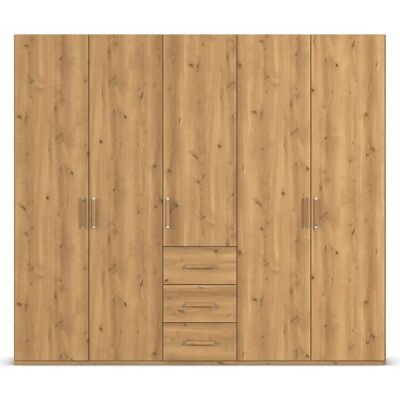 RAUCH Evelyn Kleiderschrank - Asteiche - 251cm x 223cm x 60cm - Kleiderschrank RAUCH Evelyn Kleiderschrank - Asteiche - 251cm x 223cm x 60cm - Kleiderschrank