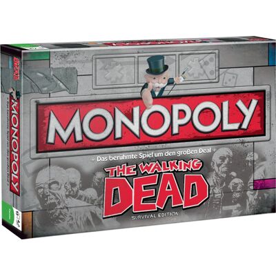 Winning Moves Monopoly The Walking Dead Edizione Sopravvivenza - Gioco da Tavolo Winning Moves Monopoly The Walking Dead Edizione Sopravvivenza - Gioco da Tavolo