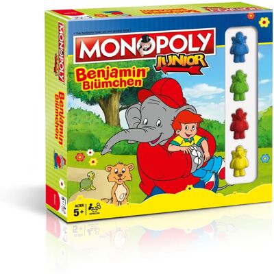 Winning Moves Benjamin Blümchen Monopoly Junior - Gesellschaftsspiel Winning Moves Benjamin Blümchen Monopoly Junior - Gesellschaftsspiel
