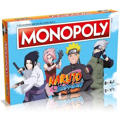 Winning Moves Monopoly Naruto Shippuden - Brädspel Winning Moves Monopoly Naruto Shippuden - Brädspel