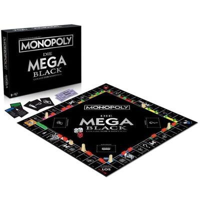 Winning Moves Monopoly Mega Black Edition - Deutsche Version Winning Moves Monopoly Mega Black Edition - Deutsche Version