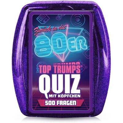 Winning Moves WIN47162 - Top Trumps Quiz: 80er - Wissensspiel Winning Moves WIN47162 - Top Trumps Quiz: 80er - Wissensspiel