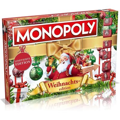Winning Moves Monopoly Weihnachtsedition - Gesellschaftsspiel Winning Moves Monopoly Weihnachtsedition - Gesellschaftsspiel