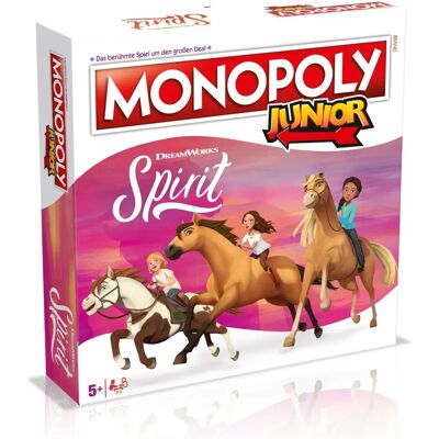Winning Moves - Monopoly Junior - Spirit - 27.0 x 4.5 x 27.0 cm Winning Moves - Monopoly Junior - Spirit - 27.0 x 4.5 x 27.0 cm