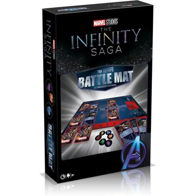 Winning Moves Battle Mat Marvel - Quizspel för 8+ Winning Moves Battle Mat Marvel - Quizspel för 8+