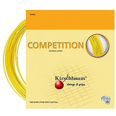 KIRSCHBAUM Competitie Tennis Snaar - Duurzaam & Controle - Monofilament KIRSCHBAUM Competitie Tennis Snaar - Duurzaam & Controle - Monofilament