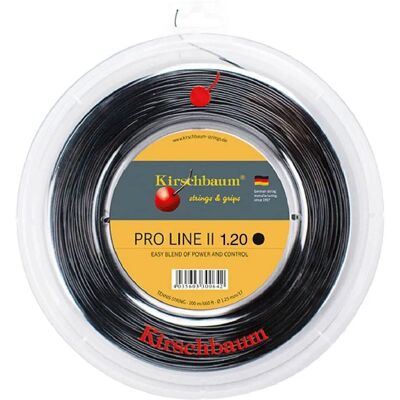 Kirschbaum Pro Line No. II - Zwarte Tennissnaar Kirschbaum Pro Line No. II - Zwarte Tennissnaar
