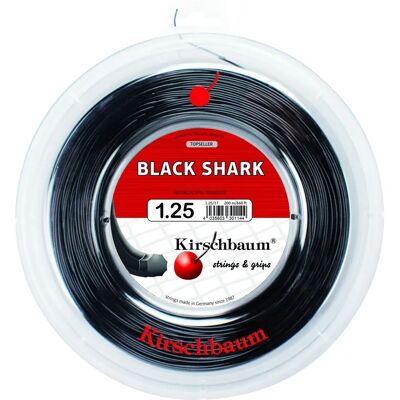Kirschbaum Black Shark 200m - Tennisstrenge - Kraft og kontrol Kirschbaum Black Shark 200m - Tennisstrenge - Kraft og kontrol