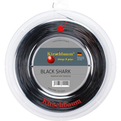 Kirschbaum Black Shark Tennis-Saiten - Power & Kontrolle Kirschbaum Black Shark Tennis-Saiten - Power & Kontrolle