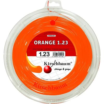 Kirschbaum Super Smash Orange - Tennisskruv - 200m - Hög precision Kirschbaum Super Smash Orange - Tennisskruv - 200m - Hög precision