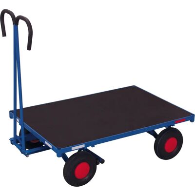 Variofit - Handpritschenwagen 1200x800 Luftbereifung - 700 kg - Luftbereifung - hand pallet truck - Publicité Variofit - Handpritschenwagen 1200x800 Luftbereifung - 700 kg - Luftbereifung - hand pallet truck - Publicité