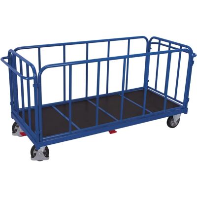 Variofit - SW-2004 - Bleu - 1200kg - Chariot à quatre parois - Publicité Variofit - SW-2004 - Bleu - 1200kg - Chariot à quatre parois - Publicité