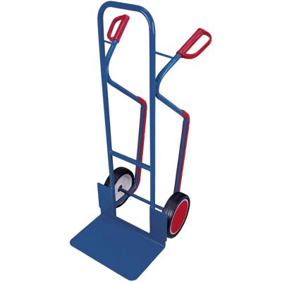 Variofit - Stahlrohrkarren 250kg - 250 kg capacité - pneus solides - Chariotte - Publicité Variofit - Stahlrohrkarren 250kg - 250 kg capacité - pneus solides - Chariotte - Publicité
