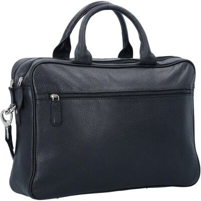 Dermata - Leder 40 cm Laptopfach - Schwarz - Briefcase Dermata - Leder 40 cm Laptopfach - Schwarz - Briefcase