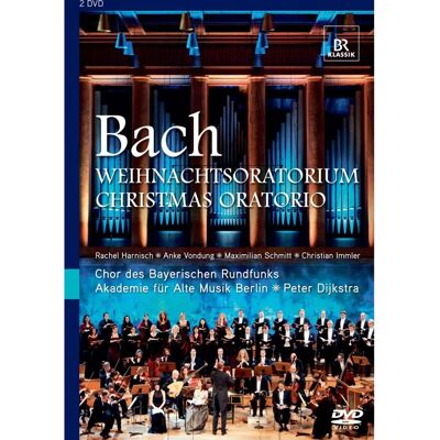Bach Dijkstra Oratorio de Noël DVD - Région 2 - Publicité Bach Dijkstra Oratorio de Noël DVD - Région 2 - Publicité