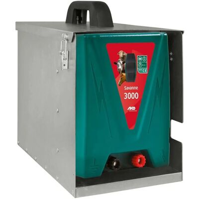 AKO Savanne 3000 - Krachtige afrasteringsversterker - 12V Batterij niet inbegrepen AKO Savanne 3000 - Krachtige afrasteringsversterker - 12V Batterij niet inbegrepen