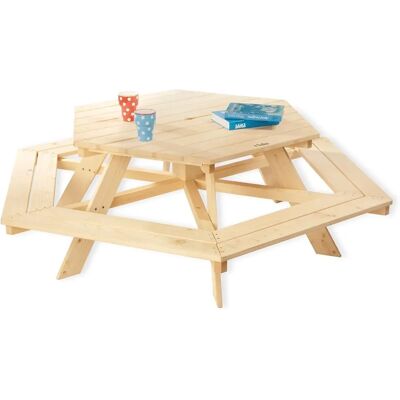 Ensemble de mobilier d'extérieur pour enfants Pinolino Nicki - Publicité Ensemble de mobilier d'extérieur pour enfants Pinolino Nicki - Publicité