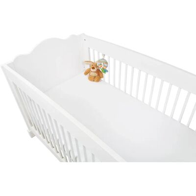 Pinolino Sábana ajustada blanca de jersey - Sábana Pinolino Sábana ajustada blanca de jersey - Sábana