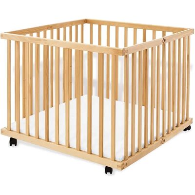 Pinolino Lexus Laufgitter - Klappbar, 100x100 cm, Braun Pinolino Lexus Laufgitter - Klappbar, 100x100 cm, Braun
